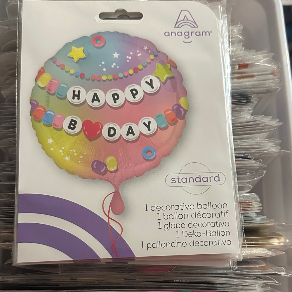 Anagram Happy Birthday Balloon
